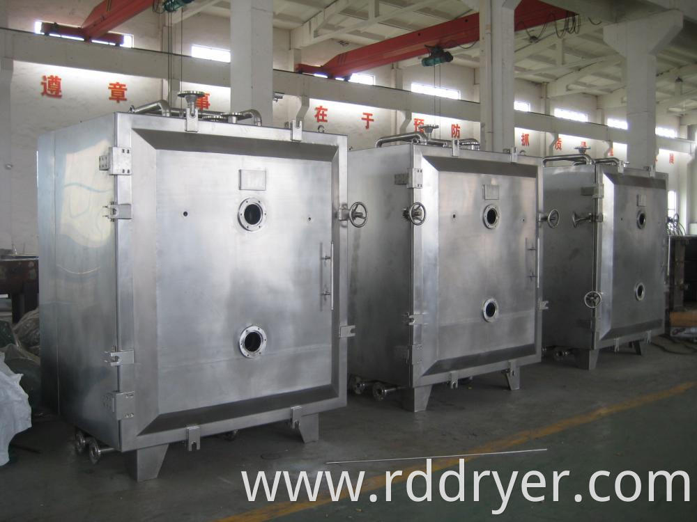 Bacthwise Operation Improved Square Vacuum Drying Machine